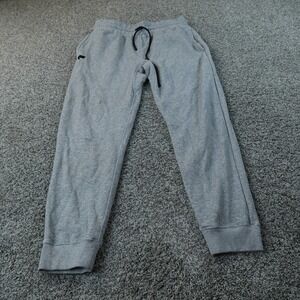 Fabletics Pants Mens L Gray Drawstring Jogger Athletic Sweatpants Gym Workout
